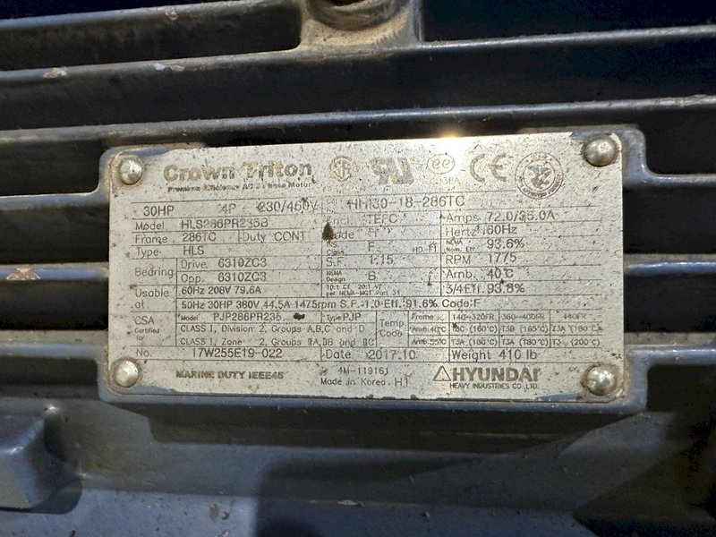 200 TON (2-3/8&quot; TO 9-5/8&quot;) DIAMETER TRUE GRIT MODEL CT200 HYDRAULIC TUBE &amp; PIPE PUSH POINTER / END FORMER/ SWAGING PRESS: STOCK #22399