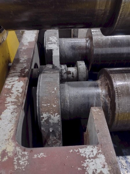 8' X 1/4" BIRMINGHAM MODEL #RH-0806 HYDRAULIC DOUBLE PINCH PLATE ROLL 2007: YOBRO #25022