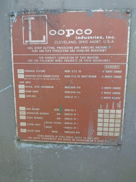LOOPCO POWERED COIL SCRAP WINDER WITH TRAVERSE: STOCK #22966