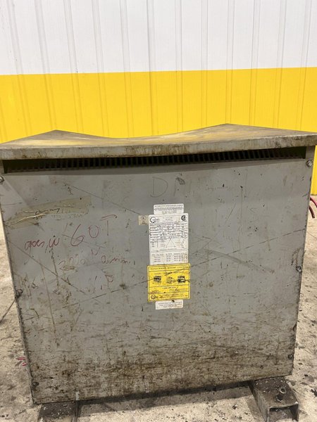 93 KVA X 480 X 400Y/231 VOLT FARGO ELECTRICAL TRANSFORMER: STOCK 22273