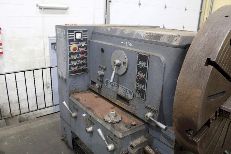 39&quot; X 96&quot; POREBA  GAP BED ENGINE LATHE: STOCK #71534