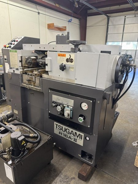 Tsugami R16A-II 16-Ton Two-Die Precision Thread Rolling Machine, 2015 – 75mm Capacity