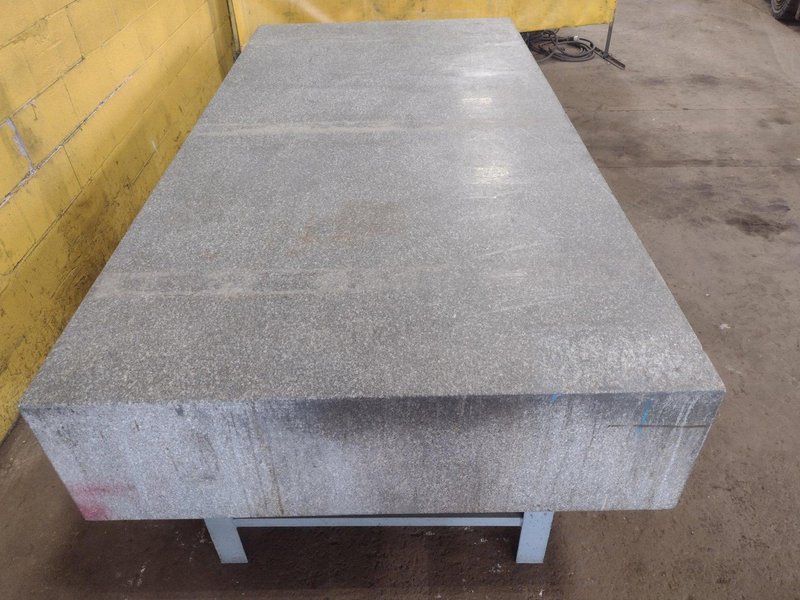 8&#039; X 4&#039; X 14&quot; CHALLENGE PRECISION LAYOUT INSPECTION GRANITE TABLE: STOCK #23793