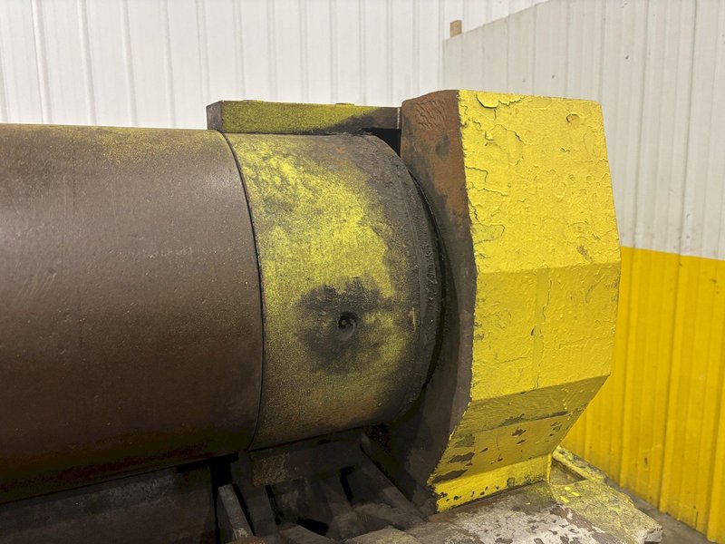 10' X 3/4" KUMLA PULLMAX MODEL #PV7H HYDRAULIC 3 ROLL PLATE ROLL: STOCK #22725