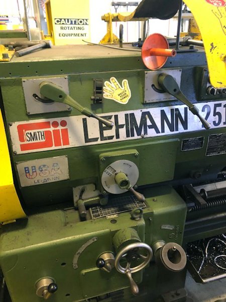 Lehmann 27" x 120" Oil Field and Hollow Spindle Lathe Model 2516