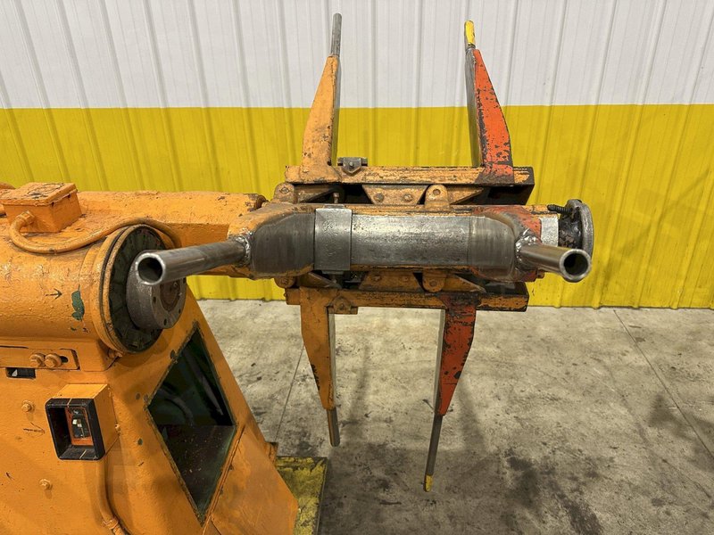 2500 LBS X 12&quot; COOPER WEYMOUTH DOUBLE END PULL-OFF COIL REEL UNCOILER: STOCK #22617