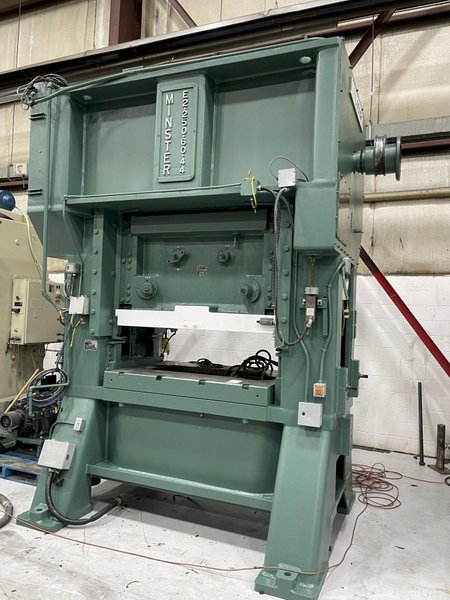 250 ton Minster E2-250-60 Hevi-stamper - Used High Speed Mechanical Metal Stamping Lamination Press For Sale