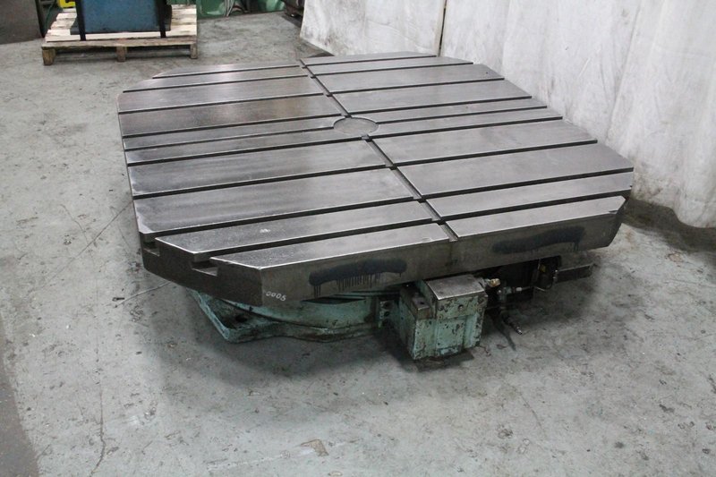 60&#039; X 60&#039; CINCINNATI AIR LIFT ROTARY TABLE: STOCK #66180