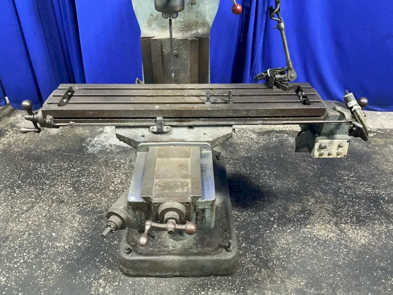 BRIDGEPORT 9”X42” VERTICAL MILL  -  0379