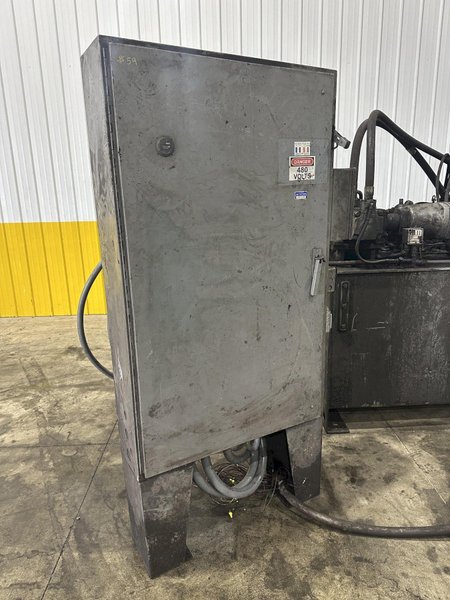 5&quot; (530 TON) AMD MODEL #530-2230 AUTOMATIC HYDRAULIC BAR &amp; BILLET SHEAR OR HYRDRAULIC PRESS: STOCK #22660
