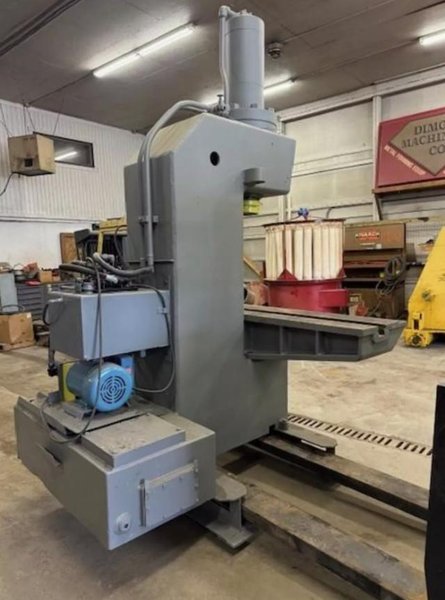 100 TON EITEL C-FRAME HYDRAULIC STRAIGHTENING PRESS. STOCK # 0436326