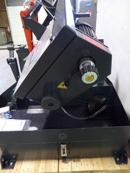 9" x 18" COSEN Horizontal Band Saw SH-460M, Miter, Semi-Auto, 1" Blade 2 HP, New