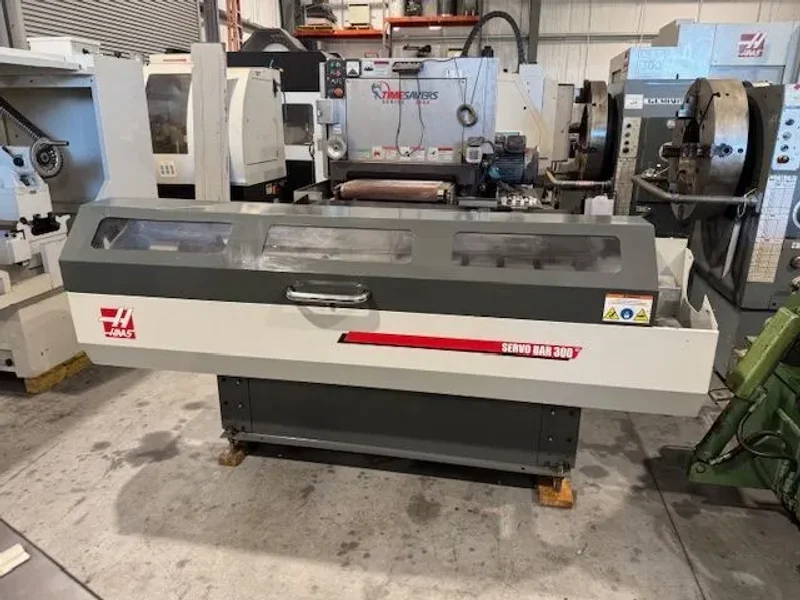 HAAS SERVO 300 CNC Lathe Bar Feeder 2011’ USA #8089