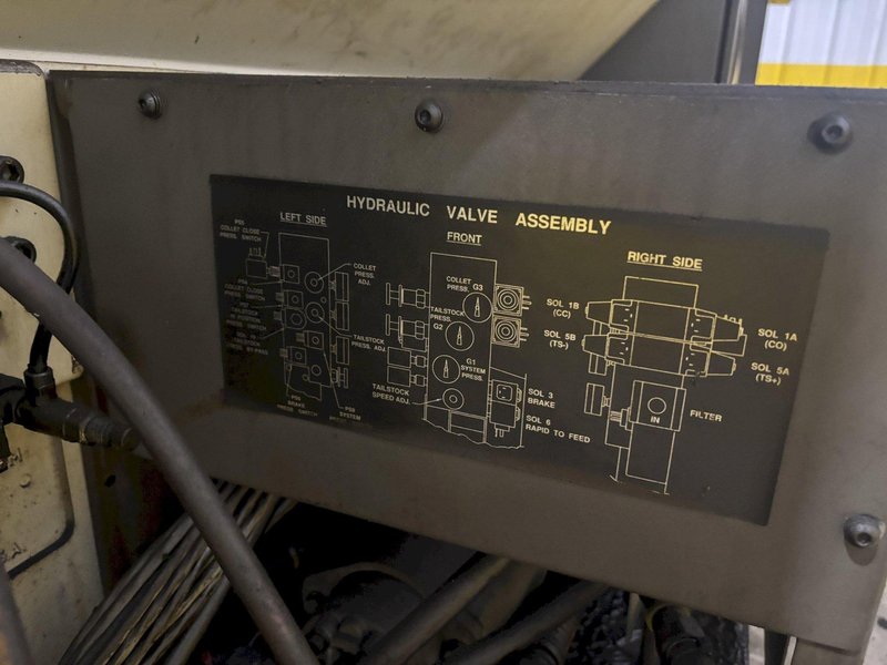 HARDINGE CS-51 CNC LATHE: YOBRO #23857