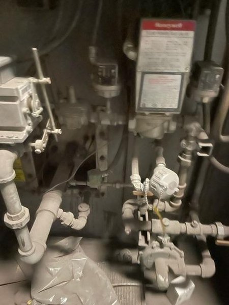 Anguil 1,500 SCFM Catalytic Oxidizer, 1995