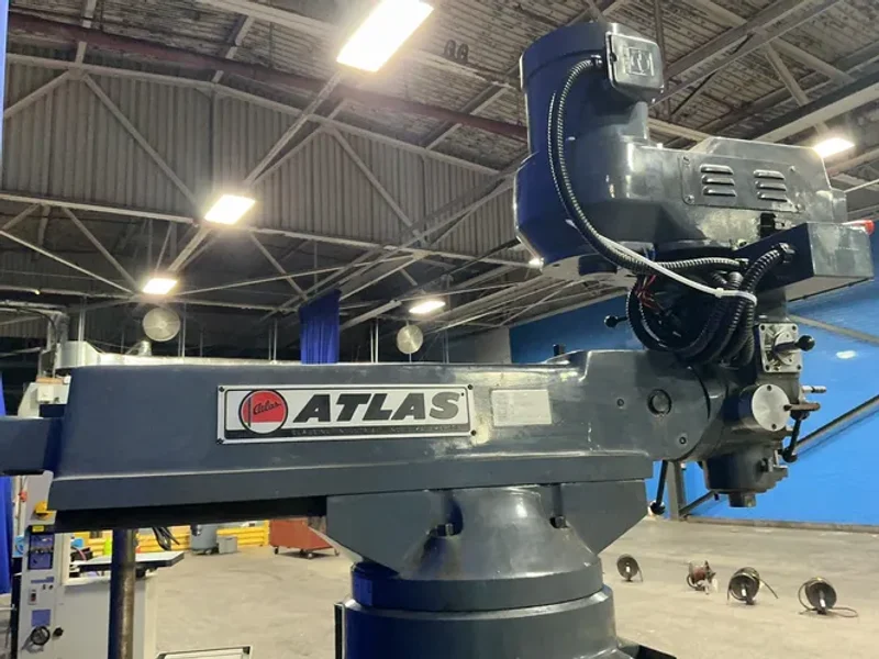 Atlas 9” X 49” Vertical Mill - 2vs08