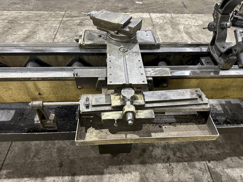 19" X 144" LEBLOND MAKINO MODEL #15E REGAL ENGINE LATHE W/ METRIC 3" HOLE: STOCK #22816