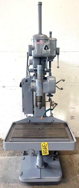 21&quot; Cincinnati-Bickford Single Spindle Drill, 2000 RPM, 4 M.T., Coolant, 3 HP, Clean