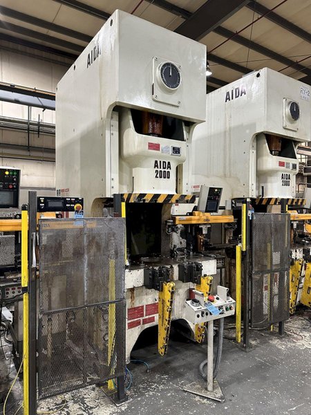 220 TON AIDA GAP FRAME PRESS