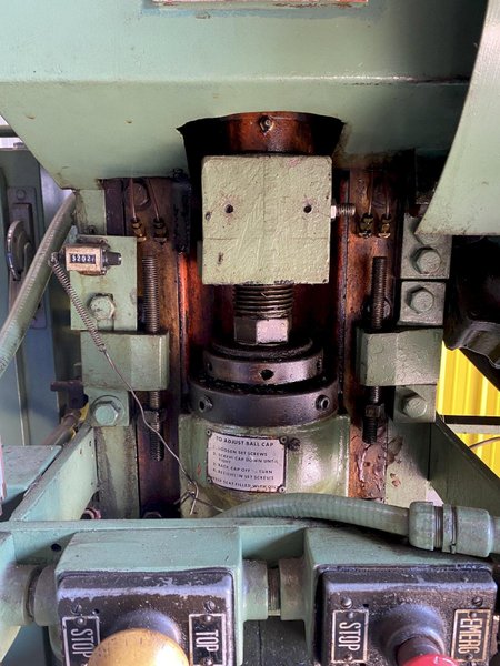 26 TON ROCKFORD MODEL #3-S VARIABLE SPEED OBI FLYWHEEL PRESS, 2" STROKE: STOCK #13778