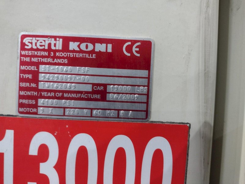 (4) 13,000 LBS STERTIL-KONI MODEL ST-1060 HEAVY DUTY MOBILE COLUMN LIFT JACKS: STOCK #23064