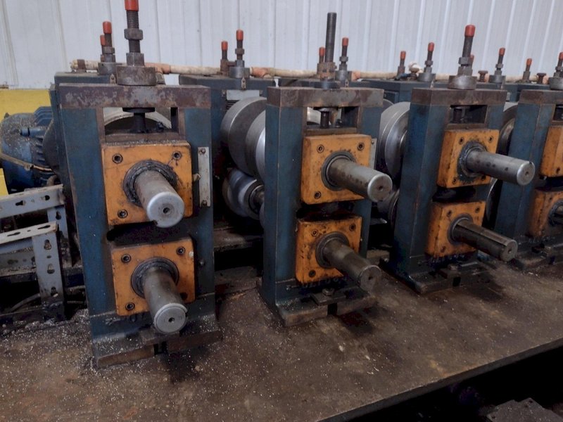 12 STAND X 2.5&quot; ARDCOR / ROLL KRAFT MODEL F-10 ADJUSTABLE WIDTH STUD ROLLFORMER, NEW 2000: STOCK #18247