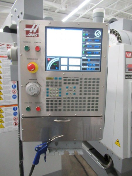 Haas VF-2SS CNC Vertical Machining Center, 12K Spindle, 24 Station ATC, Probing System, Coolant, Chip Auger