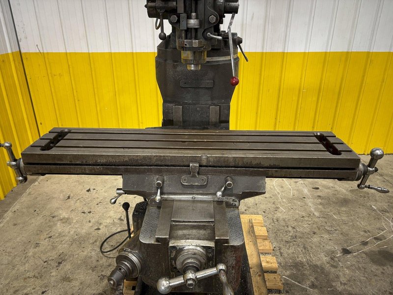 3 HP KING MODEL #942VS RAM TYPE VERTICAL MILLING MACHINE: STOCK #23625