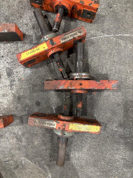 2.5&quot; DAHLSTROM ROLLFORMER PARTS, SHAFT ARBORS, GEARS, SIDE PASSES &amp; MORE: STOCK #22621