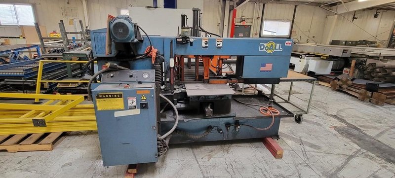 14″ x 20″ DoAll 500SNC Automatic Horizontal Bandsaw, 2008 – Mitering, Bundle Attachment