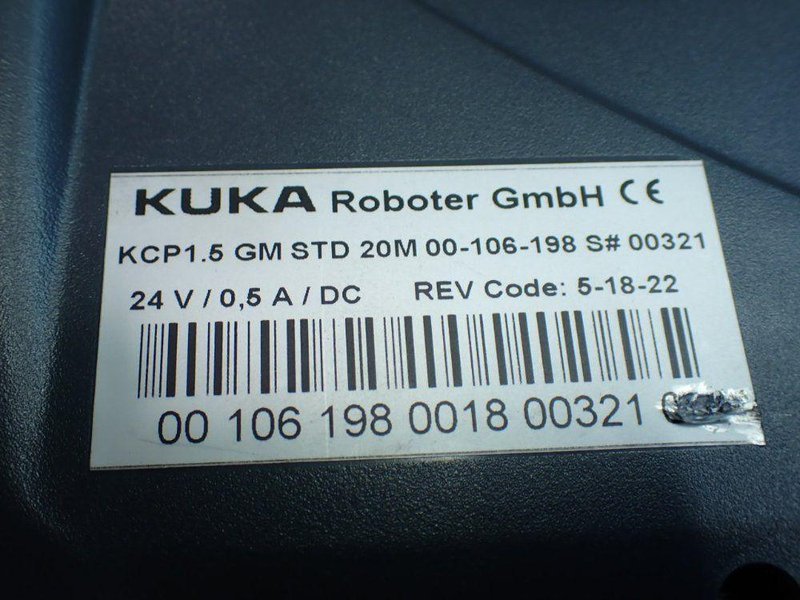 KUKA ROBOTER TEACH PENDANT  -  00-106-198
