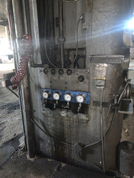 1000 TON HPM DOUBLE ACTION HYDRAULIC PRESS: STOCK #13468