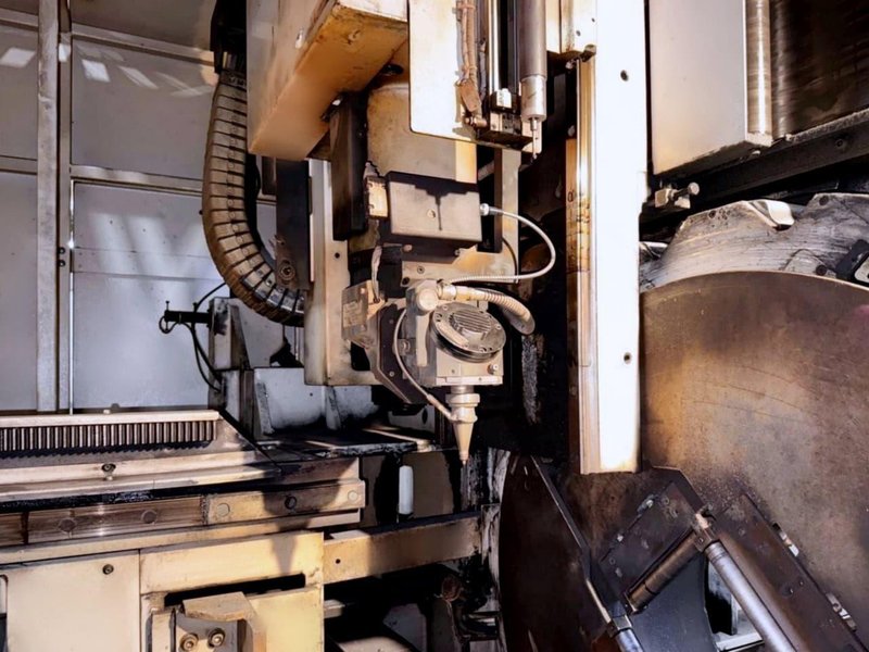 2,500 Watt Mazak Fabri Gear 150 Tube Laser, 2007 – 3D Cutting Capability, Recently Replaced Resonator