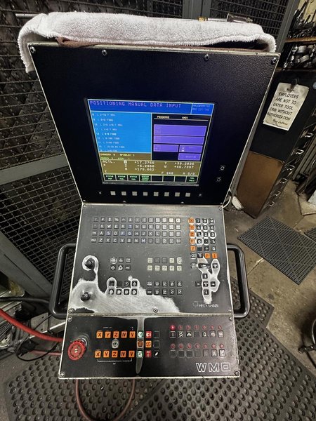 Wotan Cutmax 2 CNC Boring Mill