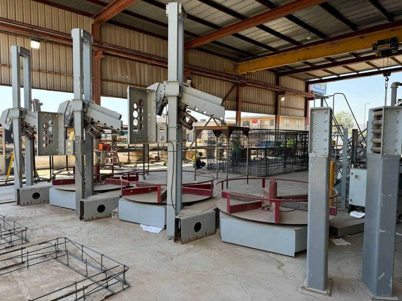 1/4" -> 5/8" EVG MODEL #RA-XE 16/3-1 (NEW 2015) AUTOMATIC REBAR STRAIGHT, CUT &amp; BENDING SYSTEM: STOCK #21142