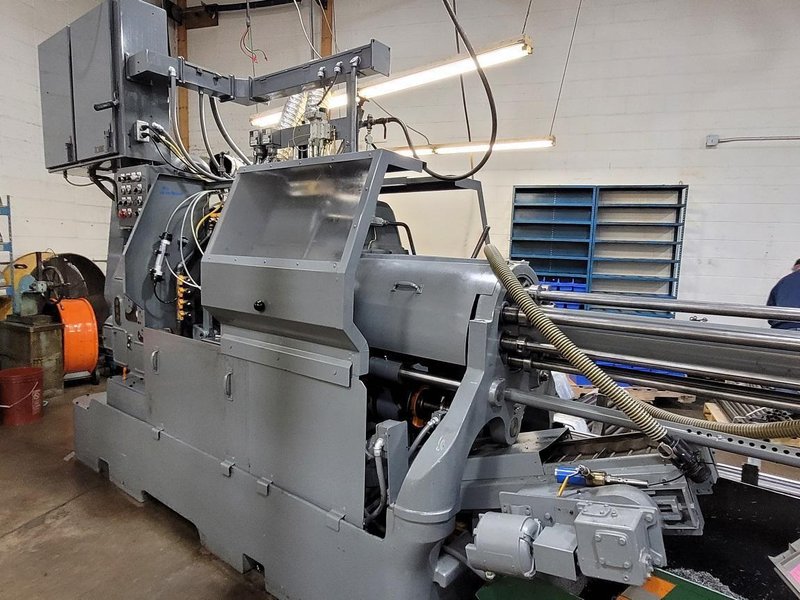 Acme Gridley Model RA-8 3/4&quot; Multiple Spindle Automatic Screw Machine, Logan Clutches, Electric Air P/O, Backworking, Complete Rebuilt-2020-As NEW.