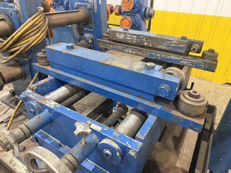 16 STAND x 3" X 18" ROLL SPACE BRADBURY MODEL #430 U-JOINT DRIVE ROLLFORMER: YOBRO #25254