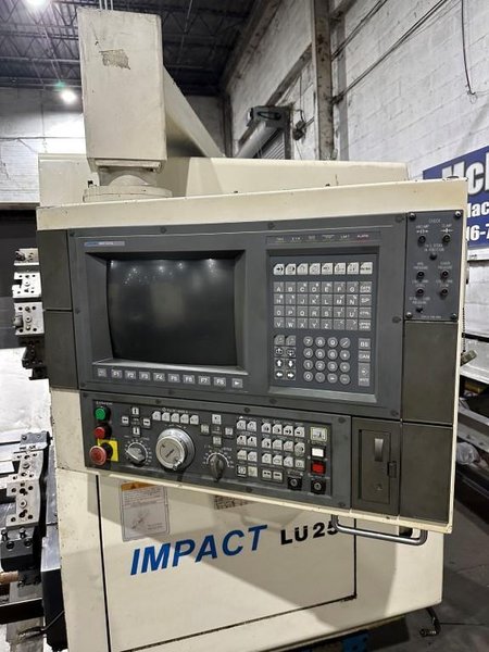 OKUMA IMPACT LU25-2SC/750 4-AXIS SLANT BED CNC TURNING CENTER