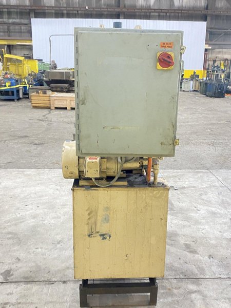 5 HP JACOBSON FLUID POWER C FRAME HYDRAULIC PRESS: STOCK #21097