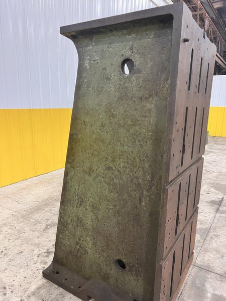 67” X 33” X 36” HEAVY DUTY SLOTTED ANGLE PLATE: STOCK #21778