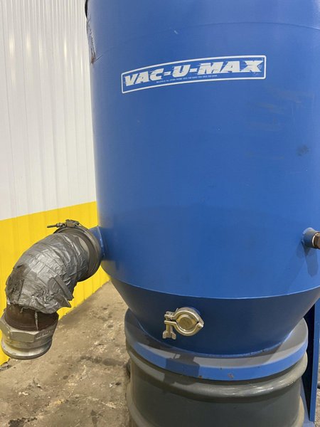 20 HP VAC-U-MAX MODEL #1500FV PORTABLE VACUUM DUST COLLECTOR: STOCK #20581