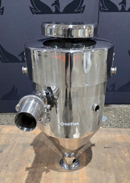 NILFISK UNKNOWN MODEL STAINLESS STEEL HOPPER USED