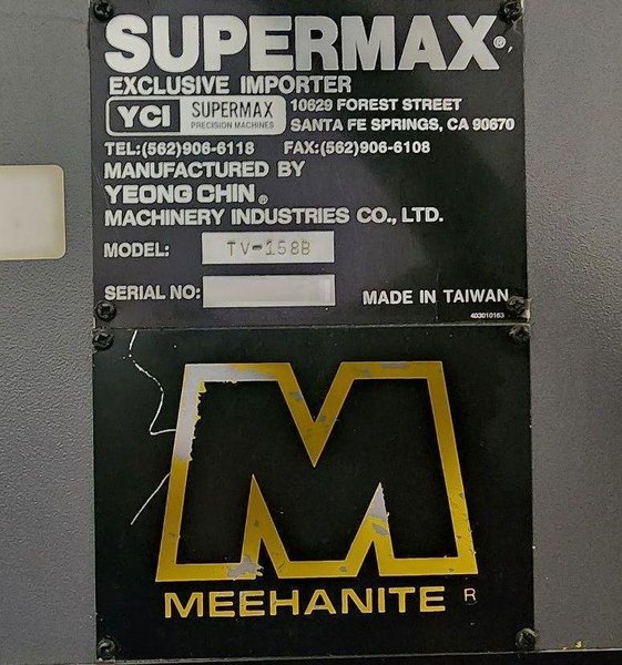 YCM TV-158B CNC Vertical Machining Center – 50 Taper 10000 RPM Mill
