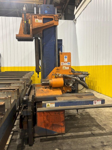 2&quot; X 60&#039; PEDDINGHAUS MODEL #1000/1B OCEAN AVENGER CNC STRUCTURAL BEAM DRILL LINE 2008: YOBRO #23978