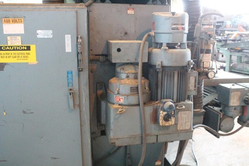 36&#039; AMADA WET BELT METAL DEBURRING MACHINE: STOCK #16817