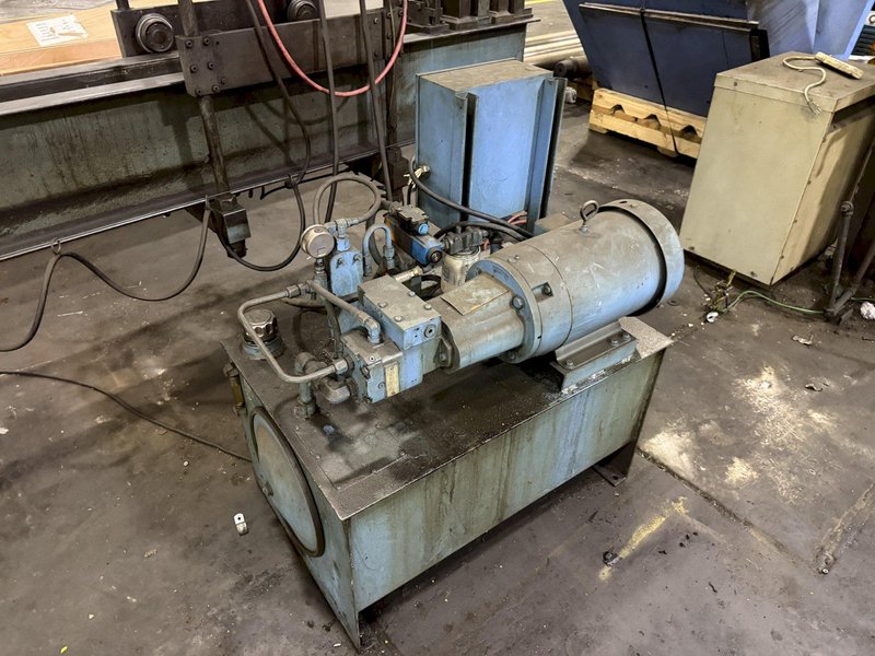 75 TON X 96" DRILCO TRAVELING HEAD HYDRAULIC STRAIGHTENING PRESS: YOBRO #25865
