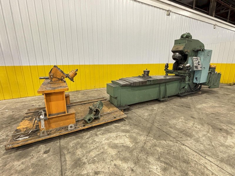 1/2&quot; X 13&#039; BOLDRINI MODEL #RIB0-13-HY HYDRAULIC HEAD FLANGER &amp; DISHING MACHINE: STOCK #23190