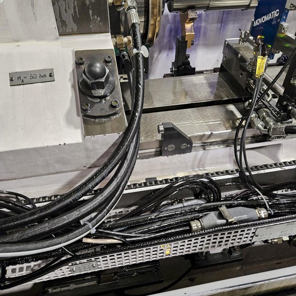 11" X 39" JUNKER JUCRANK 5000/50 CNC GRINDING MACHINE. STOCK # 0328726