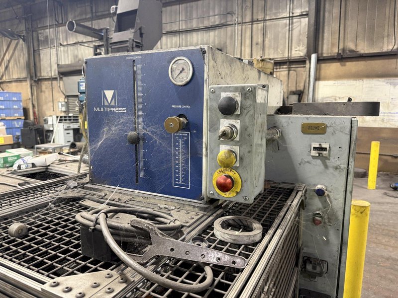 8 TON MULTIPRESS MODEL #M5P-8 HYDRAULIC C-FRAME PRESS: YOBRO #24274