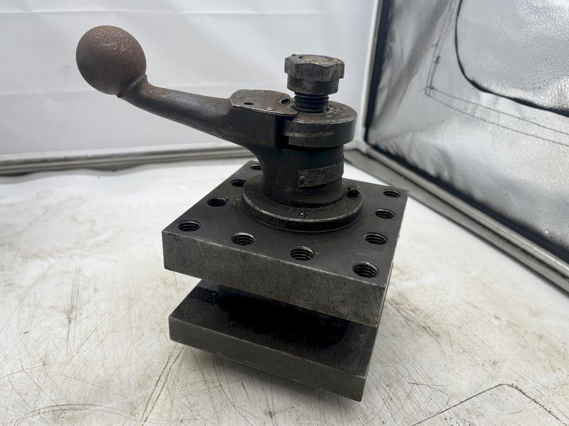 4 WAY TURRET INDEXING METAL LATHE TOOL POST HOLDER STOCK #16348